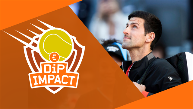 Attention, Djokovic s'installe dans le 16e ! On en a parlé dans DiP Impact Attention, Djokovic s'installe dans le 16e ! On en a parlé dans DiP Impact
