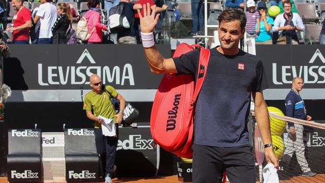Federer, dopo Sinner allenamento con Seppi: "Che bello essere di nuovo a Roma"