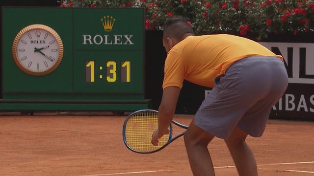 Masters Roma 2019: Kyrgios vuelve a las andadas en su duelo ante Medvedev