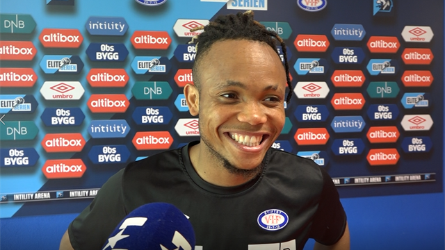 Hevder Ejuke presenteres som Heerenveen-spiller i dag