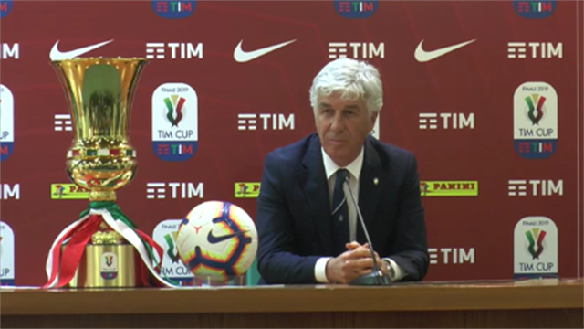 Gasperini: "Emozione? Sparisce quando scendiamo in campo, abbiamo una testa forte" Gasperini: "Emozione? Sparisce quando scendiamo in campo, abbiamo una testa forte"