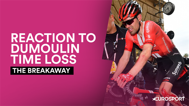 The Breakaway - Pundits react to Dumoulin's big loss of time The Breakaway - Pundits react to Dumoulin's big loss of time