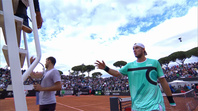 A force de coup droit dévastateur, Struff a fait craquer Dimitrov A force de coup droit dévastateur, Struff a fait craquer Dimitrov