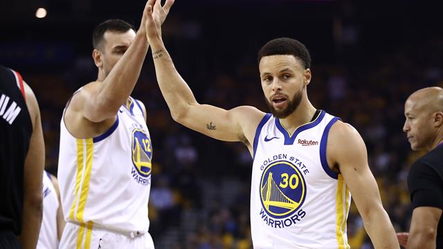 Stephen Curry et les Warriors frappent fort d’entrée !