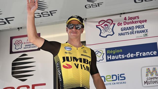 Dylan Groenewegen wint de eerste etappe van de Vierdaagse van Duinkerke Dylan Groenewegen wint de eerste etappe van de Vierdaagse van Duinkerke