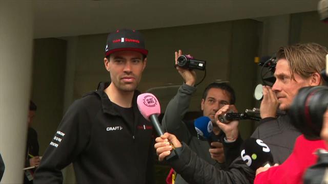 Giro de Italia 2019: Dumoulin se probó pero no pudo continuar en carrera Giro de Italia 2019: Dumoulin se probó pero no pudo continuar en carrera