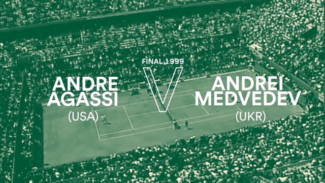 Roland-Garros: Remontada antológica de Agassi para completar todos los Grand Slams Roland-Garros: Remontada antológica de Agassi para completar todos los Grand Slams