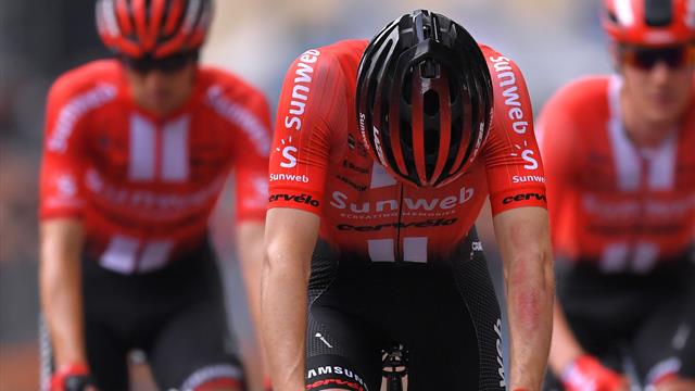 👎‼️ Tom Dumoulin abandona el Giro debido a las secuelas de su caída, síguelo en Eurosport Player