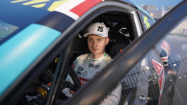 La star du rallycross Nitišs retrouve l’ERC en Abarth Rally Cup