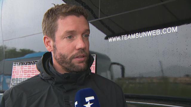 De reactie van Team Sunweb ploegleider Elijzen over het afstappen van Dumoulin De reactie van Team Sunweb ploegleider Elijzen over het afstappen van Dumoulin