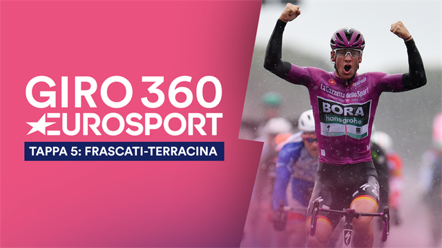 "Giro 360": Ackermann versione "Purple Rain"... Tutto il meglio e il dietro le quinte della 5a tappa "Giro 360": Ackermann versione "Purple Rain"... Tutto il meglio e il dietro le quinte della 5a tappa