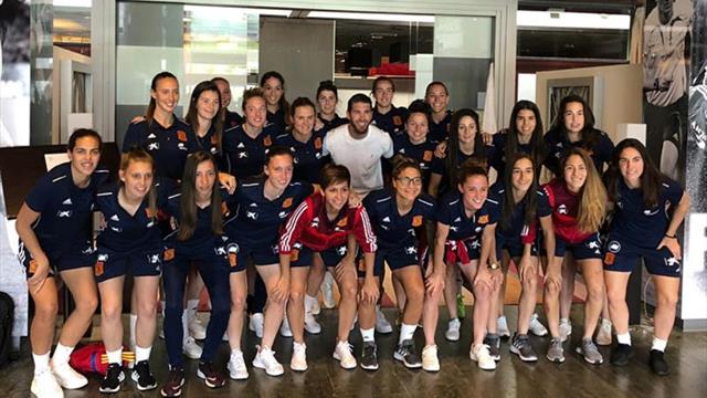 "Demostrad que sois las mejores" pide Sergio Ramos a la selección femenina