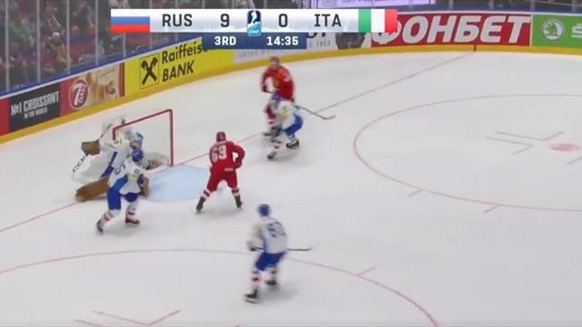 Шайба Овечкина, шайба Кузнецова, шайба Кучерова и еще 7 шайб в воротах несчастной Италии – все тут