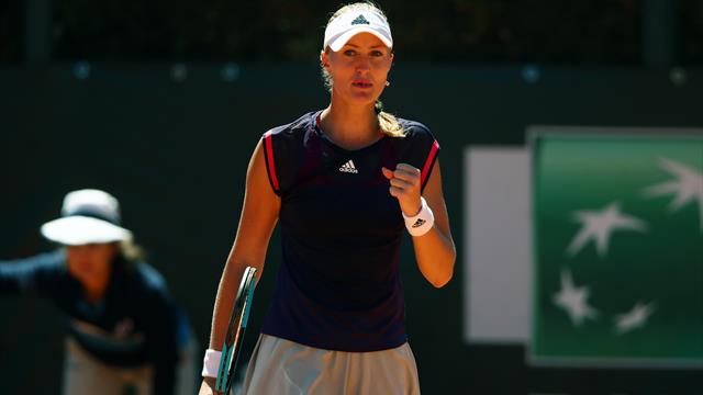 Même en trois sets, Mladenovic surfe sur la vague