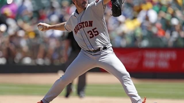 Verlander domina a exequipo; Astros vuelven a ganar; Jackson hace historia
