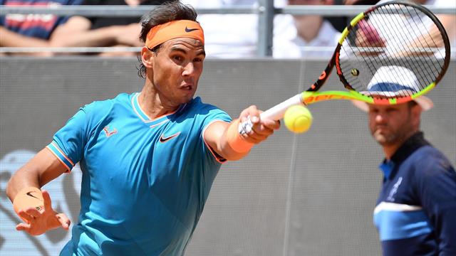 Masters Roma 2019, Jeremy Chardy-Rafa Nadal: Estreno con prisa y sin piedad (0-6 y 1-6)