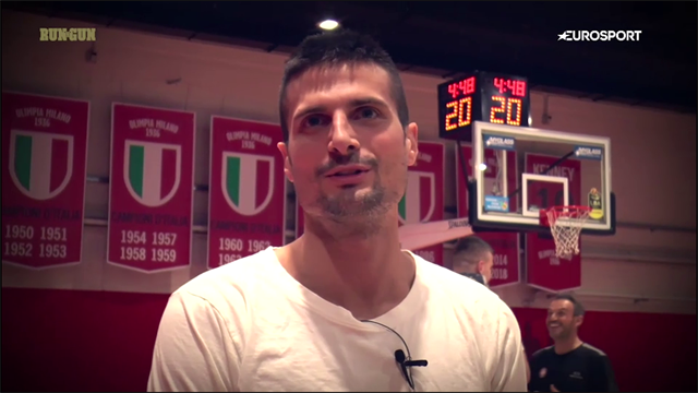 Run'n'Gun visit: quante risate con i campioni dell'Olimpia Milano Run'n'Gun visit: quante risate con i campioni dell'Olimpia Milano