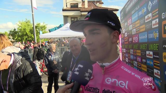Conti - It's a dream come true to wear the pink jersey Conti - It's a dream come true to wear the pink jersey