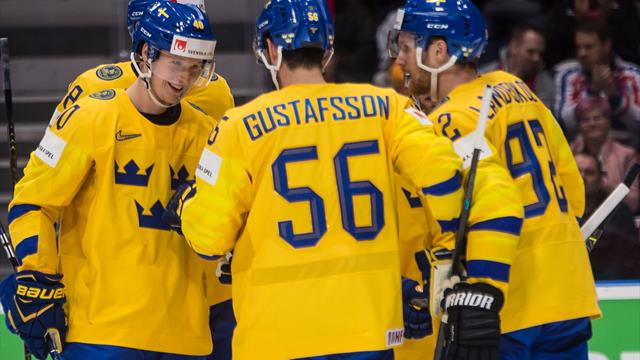 Eishockey-WM: Kantersieg für Schweden - Kanada mit Problemen
