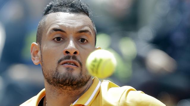 Kyrgios controversy and Federer fightback dominate dramatic day at Italian Open