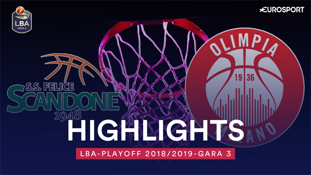 Highlights, gara 3 quarti: Sidigas Avellino-AX Armani Exchange Milano 69-62 Highlights, gara 3 quarti: Sidigas Avellino-AX Armani Exchange Milano 69-62