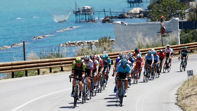 Giro-Strecke: Profil und Kurs der 8. Etappe nach Pesaro Giro-Strecke: Profil und Kurs der 8. Etappe nach Pesaro
