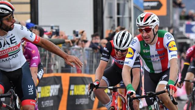El colombiano Fernando Gaviria abandona el Giro en la séptima etapa