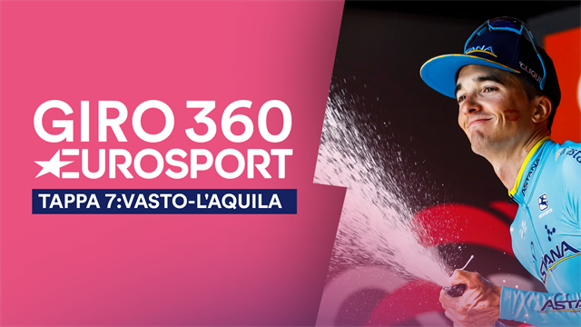“Giro 360": Pello Bilbao, tanta Italia, ma... Tutto il meglio e il dietro le quinte della 7a tappa “Giro 360": Pello Bilbao, tanta Italia, ma... Tutto il meglio e il dietro le quinte della 7a tappa