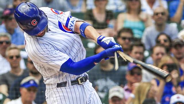 14-6. Bryant pega tres jonrones contra los Nacionales