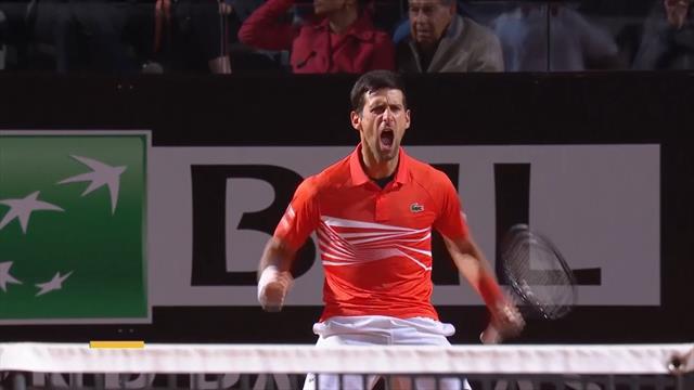 Il était mal embarqué mais Djokovic s'est offert un sacré point Il était mal embarqué mais Djokovic s'est offert un sacré point