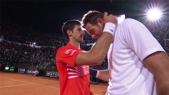 Un combat de 3 heures et le gladiateur Djokovic est venu à bout de Del Potro Un combat de 3 heures et le gladiateur Djokovic est venu à bout de Del Potro