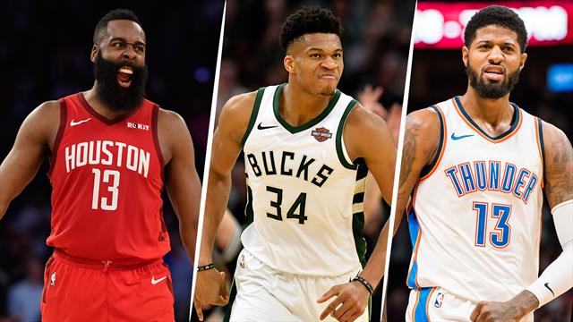 Trois candidats, un seul élu : Harden, Antetokounmpo et George en lice pour le titre de MVP