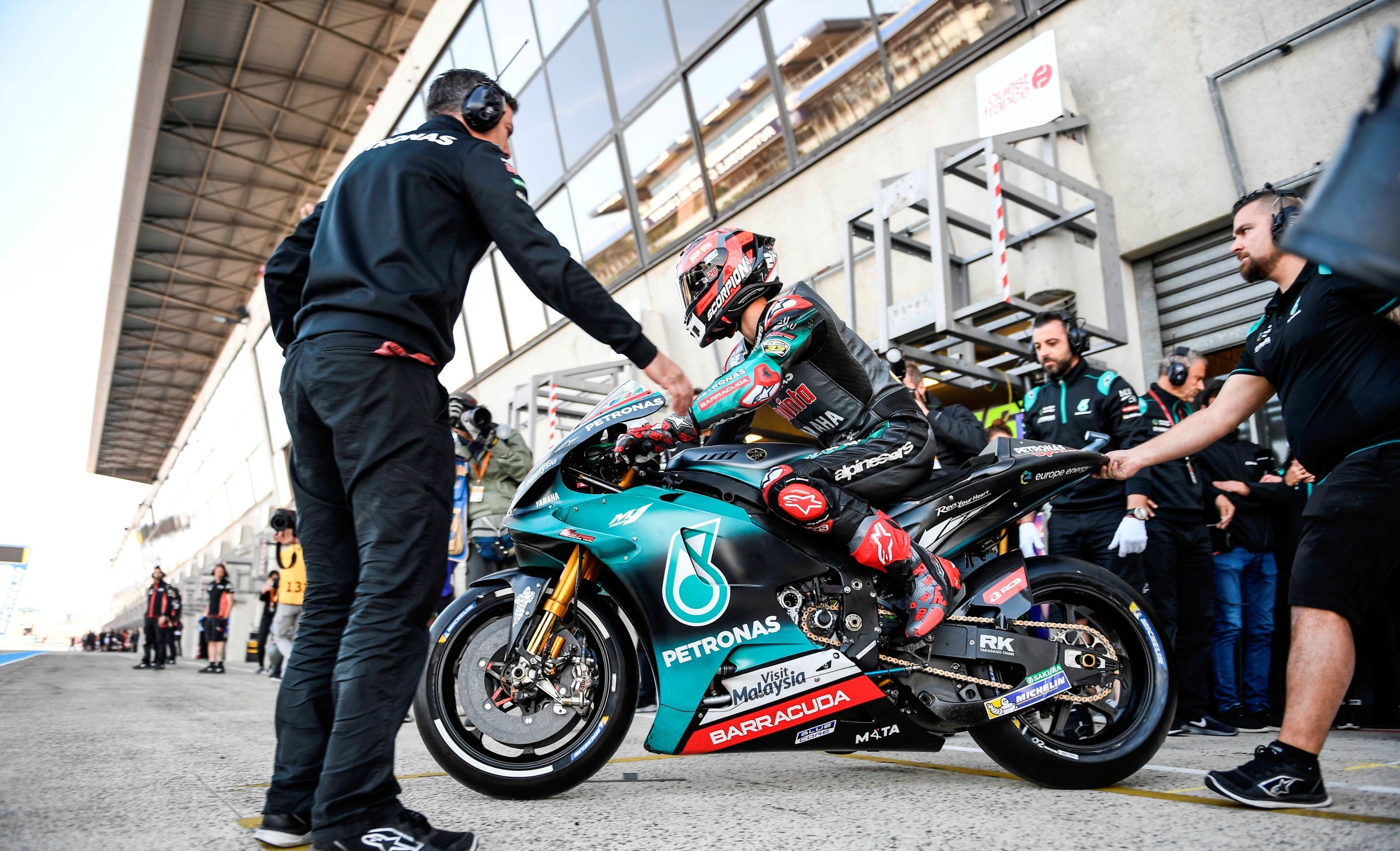 Fabio Quartararo (Yamaha SRT) au Grand Prix de France 2019