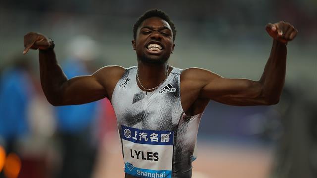 9"86 sur 100m : Lyles marque déjà les esprits