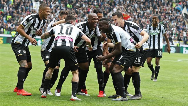 Le pagelle di Udinese-SPAL 3-2: Okaka e De Paul sono devastanti
