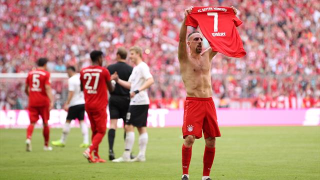 Honoré avant le match puis buteur, Ribéry a craqué
