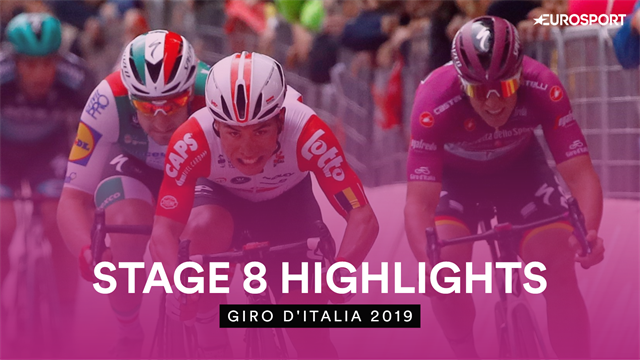 Highlights from Stage 8 as sprinters duke it out after longest stage Highlights from Stage 8 as sprinters duke it out after longest stage