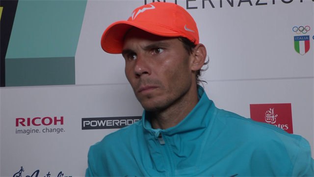Rafa Nadal, satisfecho: "Mi máxima prioridad es tener la sensación de que sigo avanzando"