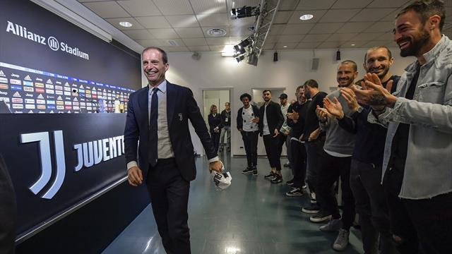 Dal nodo alla gola al gabbione, il meglio della conferenza d’addio di Allegri in 4 minuti Dal nodo alla gola al gabbione, il meglio della conferenza d’addio di Allegri in 4 minuti