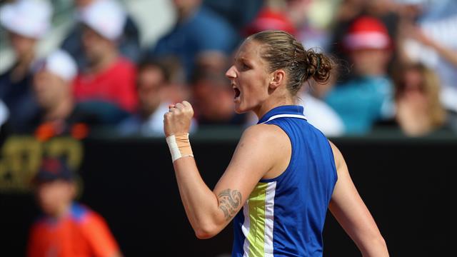 Karolina Pliskova trionfa a Roma: sconfitta Johanna Konta 6-3, 6-4