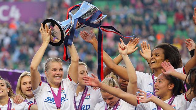 Hegerberg hat-trick as Lyon seal fourth straight Champions League