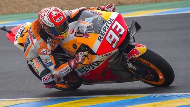 MotoGP : Marquez devance Petrucci et Pirro lors de la 1e séance d'essais libres