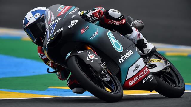 Moto3: trionfa John McPhee davanti a Dalla Porta e Canet. 5° Migno, cade Antonelli