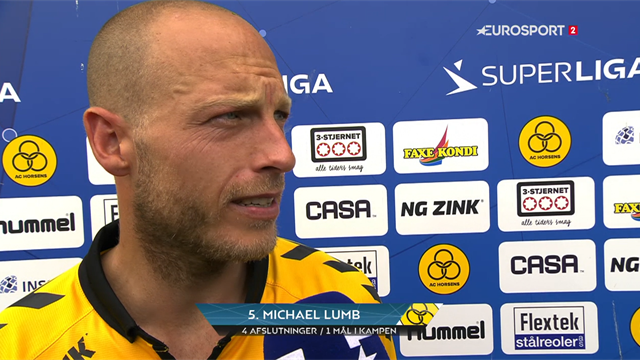 Lumb: Vi er begyndt at få en tro på, at vi godt kunne skabe chancer, score mål og holde nullet Lumb: Vi er begyndt at få en tro på, at vi godt kunne skabe chancer, score mål og holde nullet
