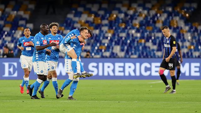 L'Inter étrillée à Naples, les dernières places en C1 se joueront lors de la dernière journée