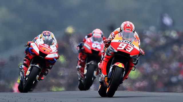 Marquez repousse les Ducati, Quartararo sauve un top 8