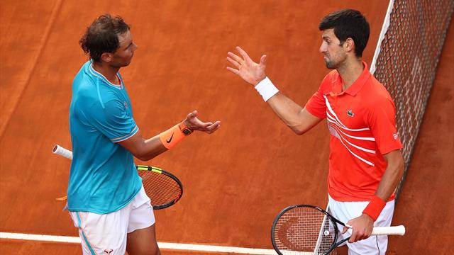 "Nadal n'a pas beaucoup de marge sur Djokovic" "Nadal n'a pas beaucoup de marge sur Djokovic"
