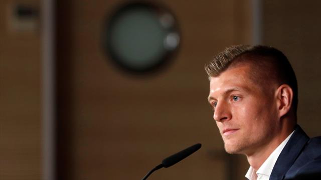 Kroos promete más títulos tras su renovación con el Madrid Kroos promete más títulos tras su renovación con el Madrid