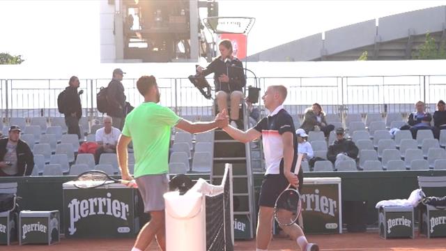 RG | Griekspoor verliest onnodig van Quiroz RG | Griekspoor verliest onnodig van Quiroz