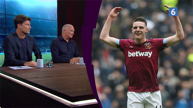 Laudrup og Faxe om sæsonens gennembrud: Hatten af for Declan Rice Laudrup og Faxe om sæsonens gennembrud: Hatten af for Declan Rice